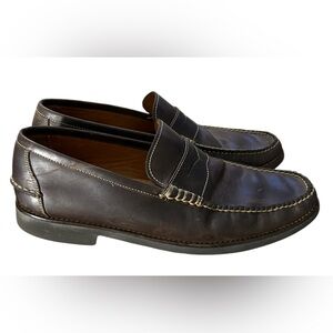 PETER MILLAR
Handsewn Leather Penny Loafer Sz 11